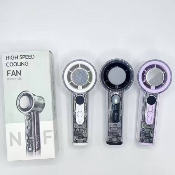 2400mAh Cold Air Fan with LED Screen